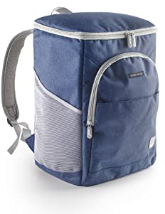 IBILI - Mochila Nevera Dalvik 21 Lt, Interior Impermeable, Aislante Termico de 3 Capas, Plegable