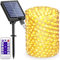 BESCOST Solar-Lichterkette 24 m 240 LED Lichterkette 8 Modi wasserdicht LED Solarleuchten im Außenbereich Dekoration für Weihnachten Party Hochzeit Terrasse Garten