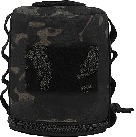WarmHeartting Gaskanister, große Beutel, Gastankhülle, Outdoor-Gaskanister-Schutzhülle, Anti-Fall-Aufbewahrungs Tasche für Kraftstoffflaschen, für Camping, Wandern