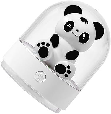DOITOOL Tischlampe 3 Stk Nachtlicht Nachttischlampe Panda-nachtlampe Elektrische Duftlampe Aromalampe Schöne Nachtlampe Aromatherapie-nachtlampe Abs Schmücken Weiß Kinderzimmer Liebhaber