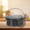 Udbrud Support de Bobine de Moustique, Porte Encens Spirale Anti Moustique avec Poignée et Couvercle Sécurité Anti-brûlure Portable Conteneur de Boîte Mosquito pour Maison et Jardin Extérieur