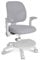 MARK ADLER Junior 5.0 Grey | Kinder Schreibtischstuhl Ergonomischer Bürostuhl Kinderdrehstuhl Jugendstuhl | Fußablage | Sitztiefe einstellen | Verstellbare Armlehnen | Höhenverstellbar | Grau