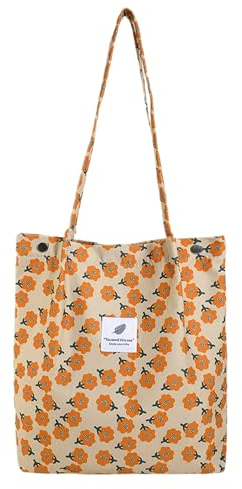 NYGGTYK 1 Stücke Umhängetasche, gestrickte Umhängetasche, Cord-Umhängetasche, Canvas-Tasche, einfache und vielseitige Einkaufstasche, geeignet für Alltag, Büro und Einkaufen (28 x 68 cm)