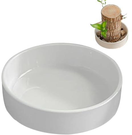 Palette en bois brésilien - Plaques de support en bois brésilien - Soucoupe de plateau de support blanc | Plaques de support blanches élégantes | Base de pot de | Plateau en bois brésilien | P