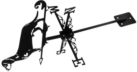 PHENOFICE 1satz Wetterfahne Windrichtungsanzeiger Dackel Wetterfahne Für Garten Langlebig Und Dekorativ Für Außenbereiche Rostschutz Und Wetterbeständig Perfektes Gartenornament