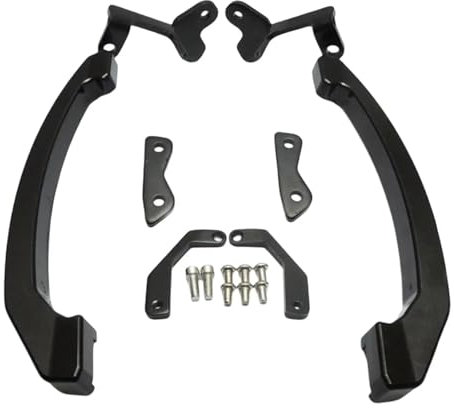 JHYBDP Motorrad-Haltegriff hinten für Yamaha MT-07 FZ07 FZ 07 Armlehne Beifahrer-Handgriffe Haltegriff