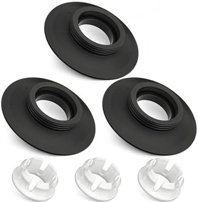 3Pcs Flush Valve Seal Compatible with Ideal Standard Toilet Cistern, Replacement Flush Valve Seal & Clip for Ideal Standard Armitage Shanks Flush Valves SV01967