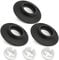3Pcs Flush Valve Seal Compatible with Ideal Standard Toilet Cistern, Replacement Flush Valve Seal & Clip for Ideal Standard Armitage Shanks Flush Valves SV01967
