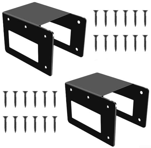 Verstellbares Halterungs-Set für Kaminholz-Lagerregal, stabiles Design für jede Umgebung