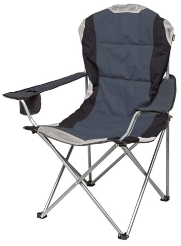 VFM e-Store High Back Folding Camping Chair |Carry Bag| Indigo Blue