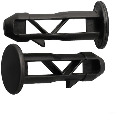 Plastic Bin Lid Hinge Pin Set 67mm x 31mm Replacement Parts for 240L Household Commercial Wheelie Trash Can Container Black Durable Wheel Bin Hinge Connector