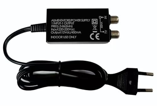 Alimentatore per antenna TV 12V 450mA