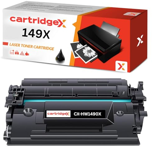 Cartridgex Compatible Toner Cartridge with Chip Replacement for HP 149X W1490X High Yield – Black – for HP LaserJet Pro MFP 4002dn 4002dw 4102dw 4102fdn 4102fdw