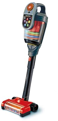 VTech Tidy Up Vacuum, English | 3-in-1 vacuum with lights, songs, learning modes, colour and shape buttons for active role-play. Ages 2-5
