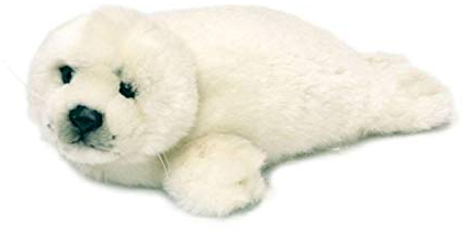 WWF Mimex WWF-15188001 WWF16900 WWF-Plüsch-Robbe 15cm, 24 cm