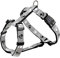 TRIXIE Silver Reflect Geschirr Größe XS–S: Brustumfang 30–40 cm/15 mm in schwarz/silbergrau - reflektierendes Hundegeschirr mit stufenlos verstellbaren Elementen für kleine Hunde, 12231