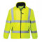 Portwest F300YERXS Reflective Durable Hi-Vis Fleece, Yellow, X-Small