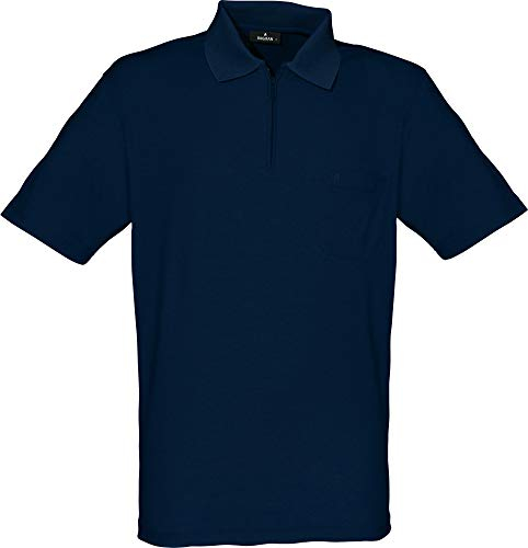 RAGMAN Herren Kurzarm Poloshirt, Marine, Gr. XXL