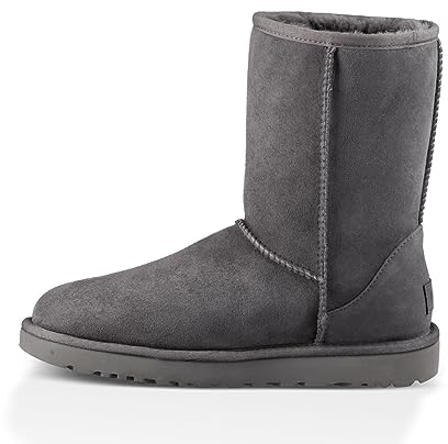 UGG Classic Short Ii, Stivali classici, Donna, Grigio, 36 EU