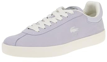 Lacoste Baskets Baseshot pour Femme, Bleu Clair, 38 EU