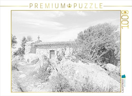 CALVENDO Puzzle EIN Motiv aus dem Kalender Bleistiftzeichnungen | 1000 Teile Lege-Größe 64 x 48 cm Foto-Puzzle für glückliche Stunden