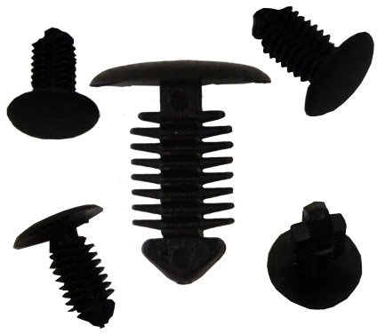 myshopx C4 Plastik Nieten Schlagniete Druckniete Clips Unterfahrschutz Befestigung Clips Türverkleidung Klammern Stoßstangen Befestigung Clips Stoßfänger Zierleiste Radlauf