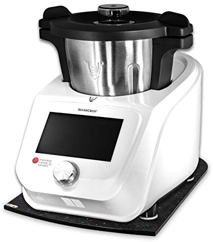 coolina® Gleitbrett Gleiter für Monsieur Cuisine Connect aus Granit Star Galaxy