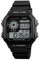 SKMEI Armbanduhr für Herren, digitale Sportuhr, wasserdicht, mit Dualzeit-Chronograph, Countdown-Alarm, Hintergrundbeleuchtung, Schwarz, 1.8*1.7*0.51 inches, Klassisch