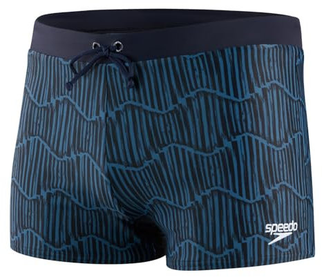 Speedo Valmilton Aquashort Homme, Bleu Marine/Vert, XXL