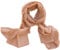 Dolce Abbraccio Damen Schal Stola Halstuch Tuch aus Chiffon für Frühling Sommer Ganzjährig Beige, ca 160 x 50