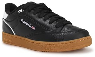 Reebok Unisex's Club C Bulc Sneaker, Black FTWR White Rubber Gum 03, 46 EU