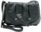 JENNIFER JONES - Kleine Damen Umhängetasche - Brauttasche - Abendtasche - Schultertasche (Handtasche mit Überschlag, Schwarz)