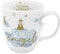 GRUSS & CO Tasse mit Motiv Kleiner Schutzengel | Porzellan, 40 cl, Geschenk-Anhänger, Golddruck, Tasse mit Spruch | Schutzengel, Geschenk Engel, Taufe, Kommunion, Silvester, Baby | 48478