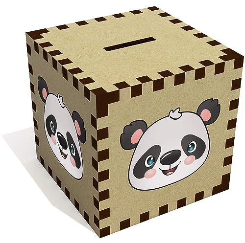 'Glückliches Panda-Gesicht' Sparbüchse/Spardose (MB00103093)