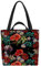 VOID Mohnblumen Blumenmuster Blumen Tasche 33x33x14cm,15l Einkaufs-Beutel Shopper Einkaufs-Tasche Bag