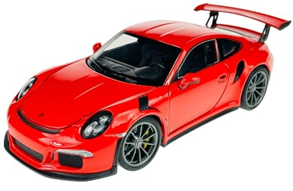 Welly Porsche 911 991 GT3 RS Coupe Orange 2011-2018 1/24 Metall Modell Auto Die Cast Neu im Kasten