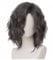 Salaibs Grau Kurze Herren Perücke Anime Layered Natürliche Synthetische realistische Seitenteil Haar Perücke Cosplay Kostüm Perücke Unisex