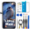 for iPhone 12 Pro Max Screen Replacement COF,6.7 LCD Display FHD Touch Screen Digitizer Repair Tool for iPhone 12 Pro Max, Compatible with Model A2411 /A2342 /A2410 /A2412, LCD for iPhone 12 Pro Max