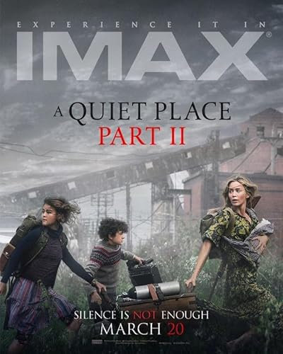 Poster A Quiet Place Part II, A5, Wandkunst, Heimdekoration, Filmposter, Leinwand, Film, Kino, Retro, Vintage, Kult, klassisch, Nostargic, Saga, moderner Nachdruck, wir drucken jedes Poster für Sie,