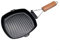 SMZhomeone Sartén para carne, Plancha de asar, Sartén antiadherente con mango plegable para todas las fuentes de calor, 20 cm