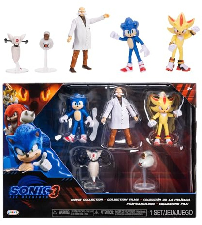 Sonic 3 Movie- 6,3 cm Figur Multipack Wave 3