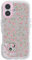 NITITOP Kompatibel mit iPhone 16 Hülle Niedliche Spiegel Süß Blume Rosendesign Glitzernd Muster Mädchen Frau Farbiges Design der Linsenblende Design Stoßfeste Glänzende Handyhülle - Rosa