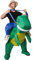 dressforfun Aufblasbares Kostüm, Huckepack Kostüm, Faschingskostüme Unisex Kostüme, Kostüm Damen, Kostüm Herren, Karneval Kostüm Herren, Kostüme Damen, Kostüm Erwachsene - Dino