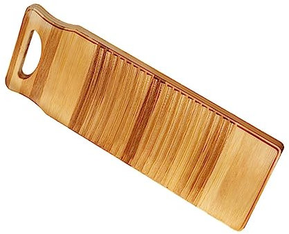 KOMBIUDA ASSE per Lavare in Legno ASSE per Lavatoio Casa Pratica Facile da Appendere e Asciugare