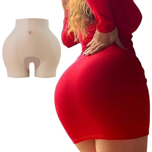 YaLuoQian Silikon Panty Butt Lifter Hip Enhancer, öFfnen Sie Das Format Transgender Silikon UnterwäSche FüR Crossdresser Dragqueen