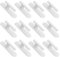 Aysatogc 12PCS Blind Cord Holder, Adhesive Safety Blind Cord Winder Twister Hooks Wind Up Blinds Cord Wrap Cleat Proofing Window Blinds String Holder for Home Office Kindergarten(White)
