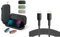 Belkin Gaming Nintendo Switch 2 Case Travel Bag with AirTag Holder & Game Card Storage Pocket + Gaming USB-C to USB-C Cable 60W (6.6ft), Braided Type C Charger Fast Charging