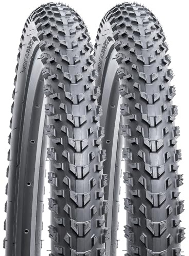 YUNSCM 2 neumáticos de bicicleta de montaña de 61 cm de 24 x 1,95/53-507 compatibles con neumáticos de bicicleta de montaña de 24 x 1,95 (Y-830)