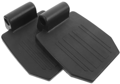 IMIKEYA Repose-Pieds pour Fauteuil Roulant 2 Pièces Pédale de Remplacement Sécurisée Poteau de Soutien Compatible Fauteuils Roulants pour Personnes Âgées Accessoire Mobilité