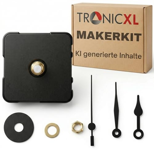 TronicXL MakerKit Uhr KIT 011 Clock Components MH011 passend für Bambulab Bambu Lab 3D-Drucker I Erstelle eine Wanduhr Tischuhr (1 Stück)